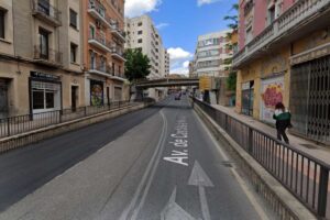 El atropello se ha producido en la avenida de Castilla-La Mancha de Cuenca. Foto: Google Maps