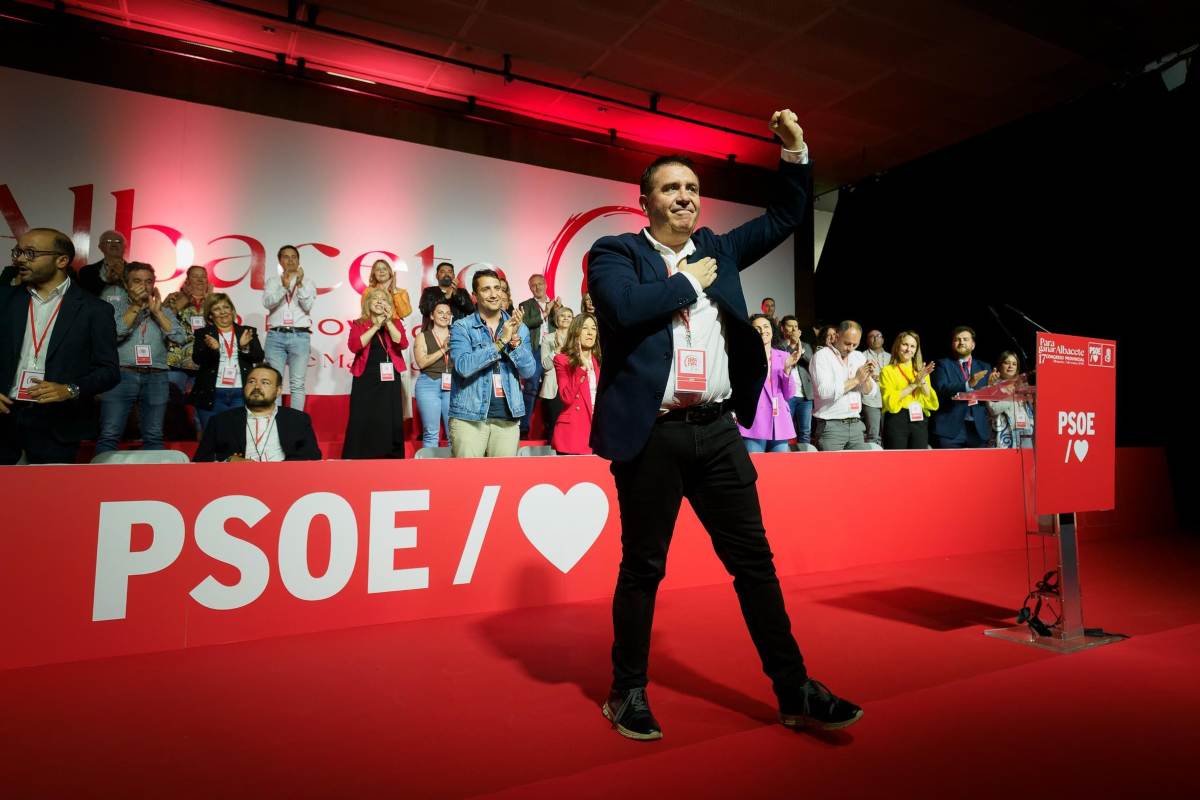 Santo Cabañero logró el respaldo casi absoluto del PSOE albaceteño.