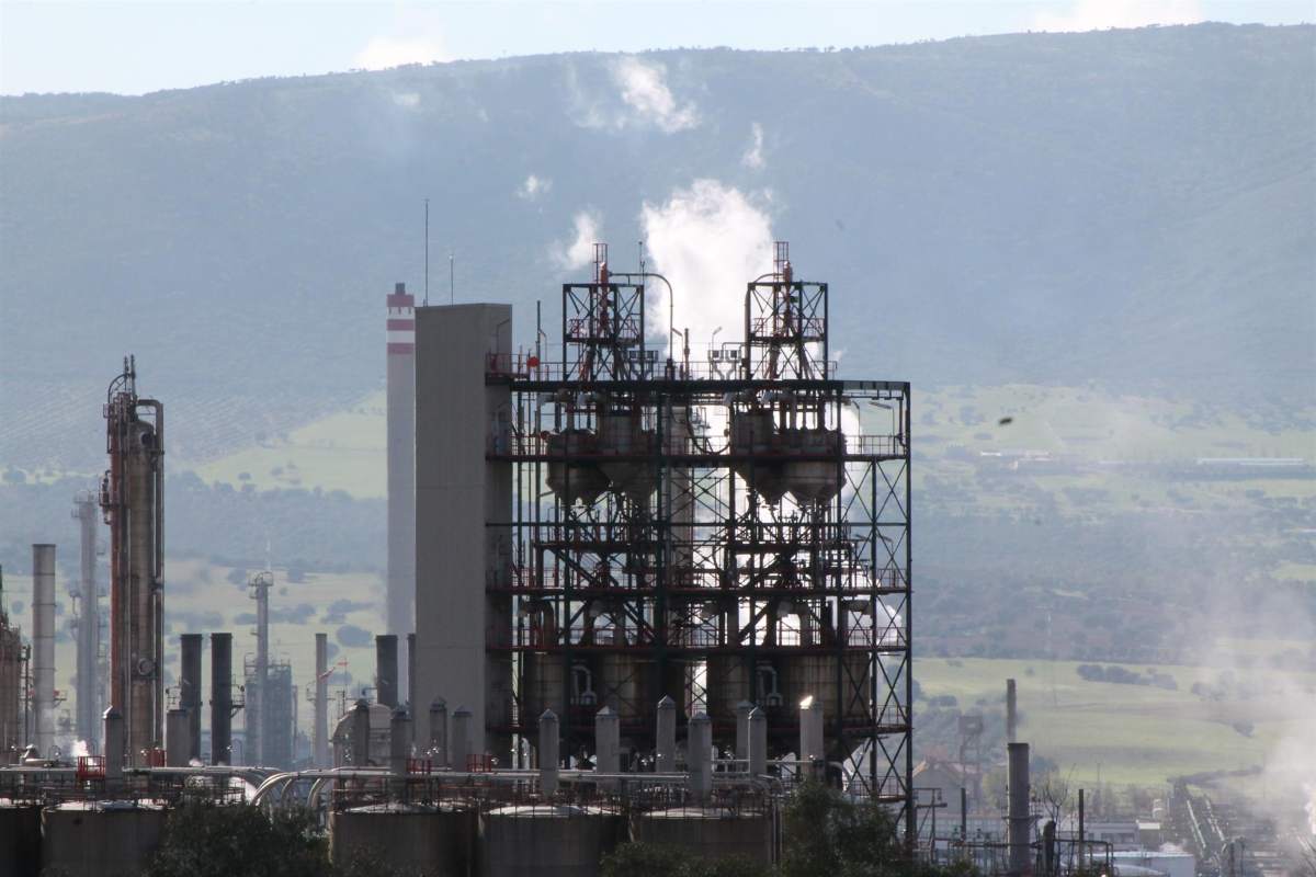 Complejo petroquímico de Repsol.