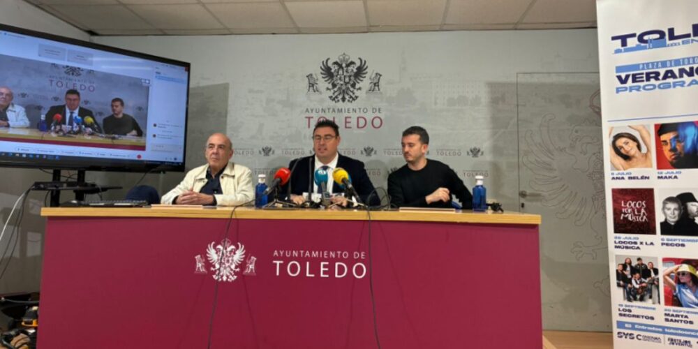 Presentación este martes del ciclo de conciertos de verano de Toledo. Foto: ENCLM/David Engenios