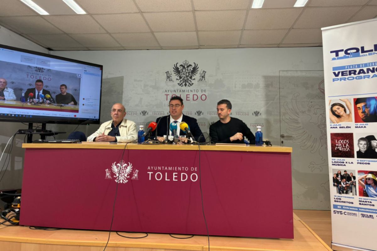 Presentación este martes del ciclo de conciertos de verano de Toledo. Foto: ENCLM/David Engenios