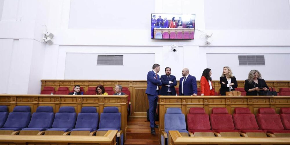 Parte del Grupo Socialista en las Cortes de Castilla-La Mancha.
