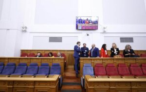 Parte del Grupo Socialista en las Cortes de Castilla-La Mancha.