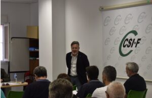 El responsable de CSIF Educación de Castilla-La Mancha, Juan Luis Martínez.