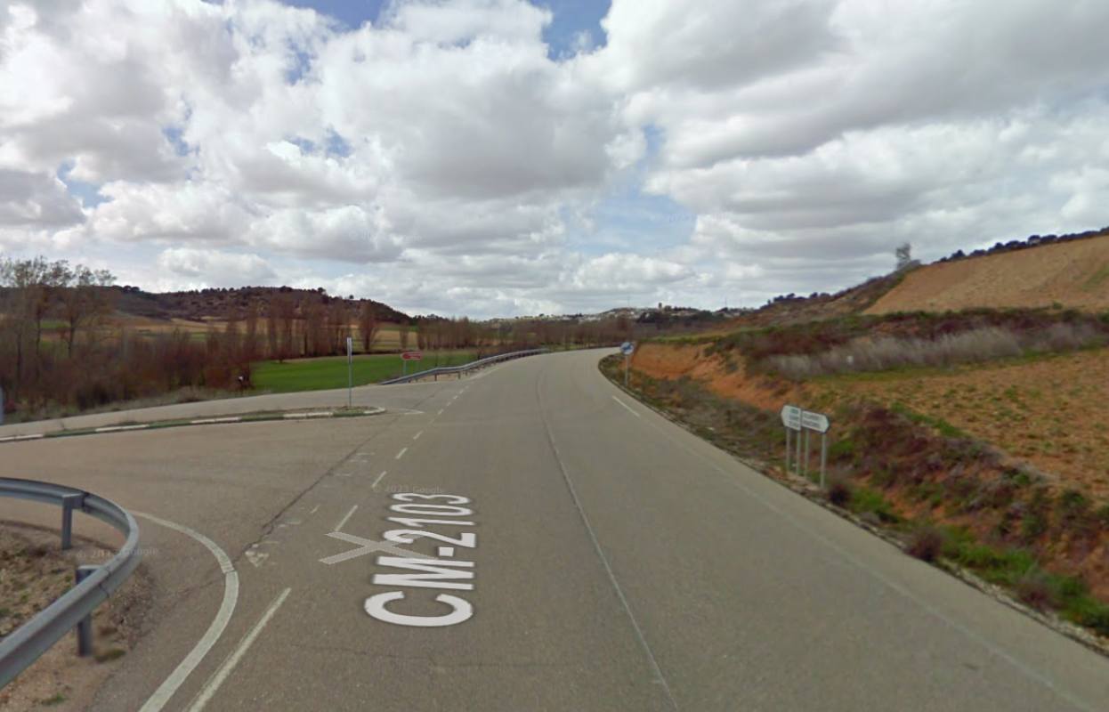 Ha ocurrido a la altura del kilómetro 9 de la CM-2103.