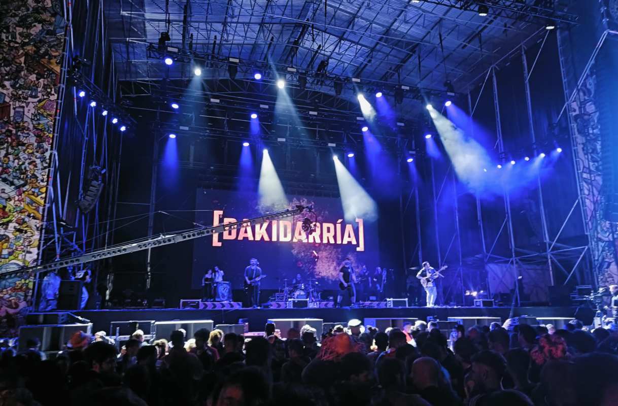 Dakidarria, una de las bandas que se han desmarcado del Viña Rock. Foto: David Romero.