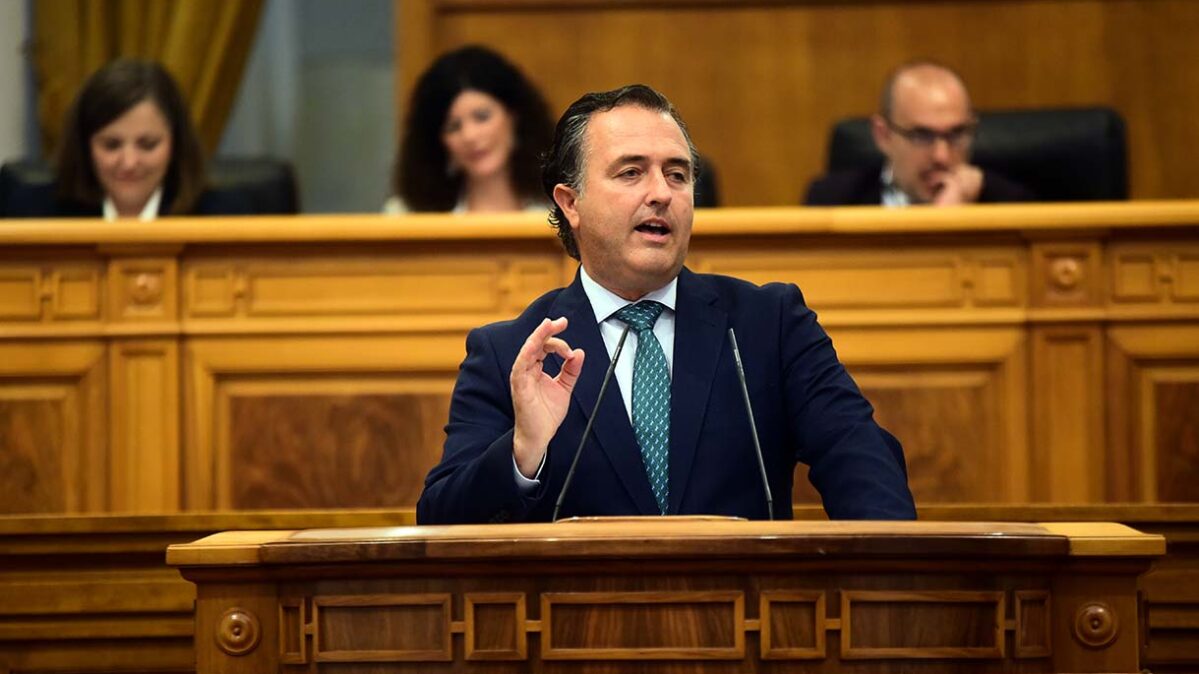 David Moreno, presidente del Grupo Parlamentario de Vox.