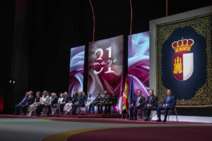 Imagen del acto por el Día de la Región en Albacete.