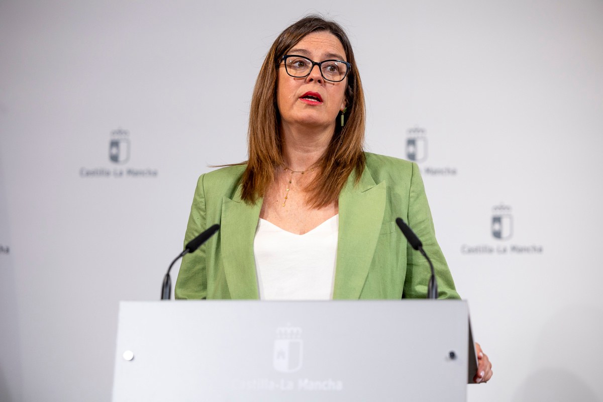 La consejera portavoz del Gobierno regional, Esther Padilla. EFE/Ismael Herrerobierno. EFE/Ismael Herrero