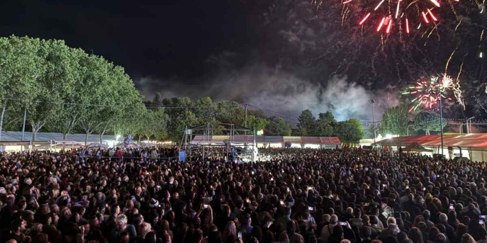 Foto del pregón de 2025 de las ferias de San Isidro de Talavera de la Reina (Toledo). Foto: ENCLM/David Engenios