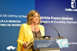 Patricia Franco intervino en el IX Foro de Empresas de Capital Extranjero de Castilla-La Mancha.