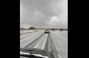 Imagen de la A-30 a la altura de Pozo Cañada.