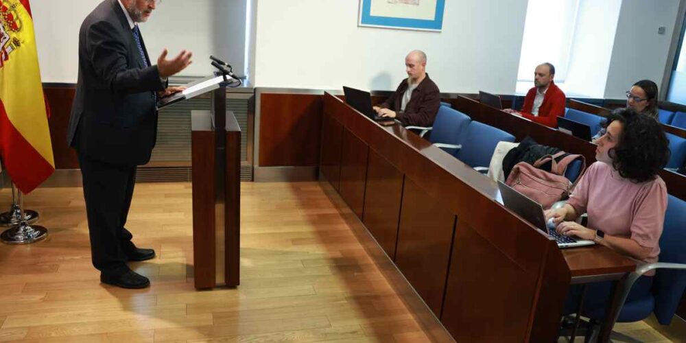 El vicepresidente primero de Castilla-La Mancha, José Luis Martínez Guijarro. Foto: EFE/Ismael Herrero.