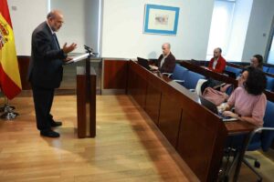 El vicepresidente primero de Castilla-La Mancha, José Luis Martínez Guijarro. Foto: EFE/Ismael Herrero.
