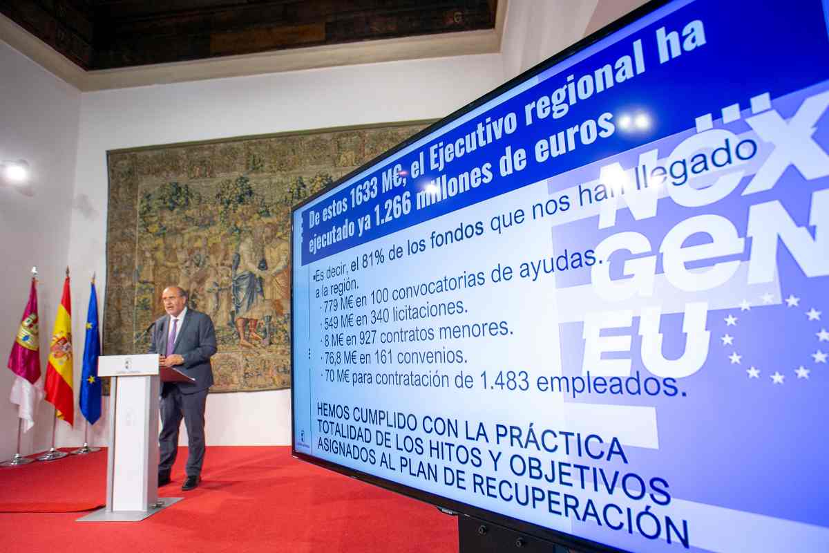 El vicepresidente primero de Castilla-La Mancha, José Luis Martínez Guijarro.