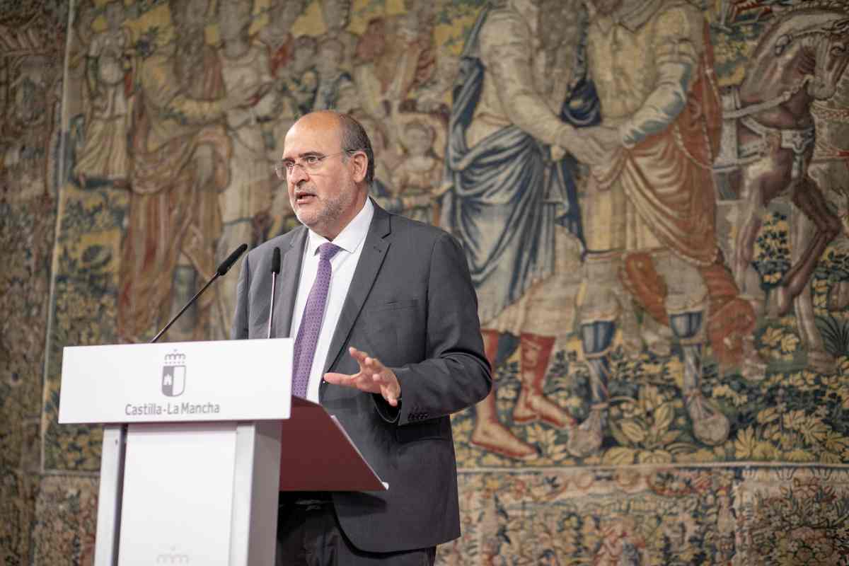 El vicepresidente primero de Castilla-La Mancha, José Luis Martínez Guijarro.