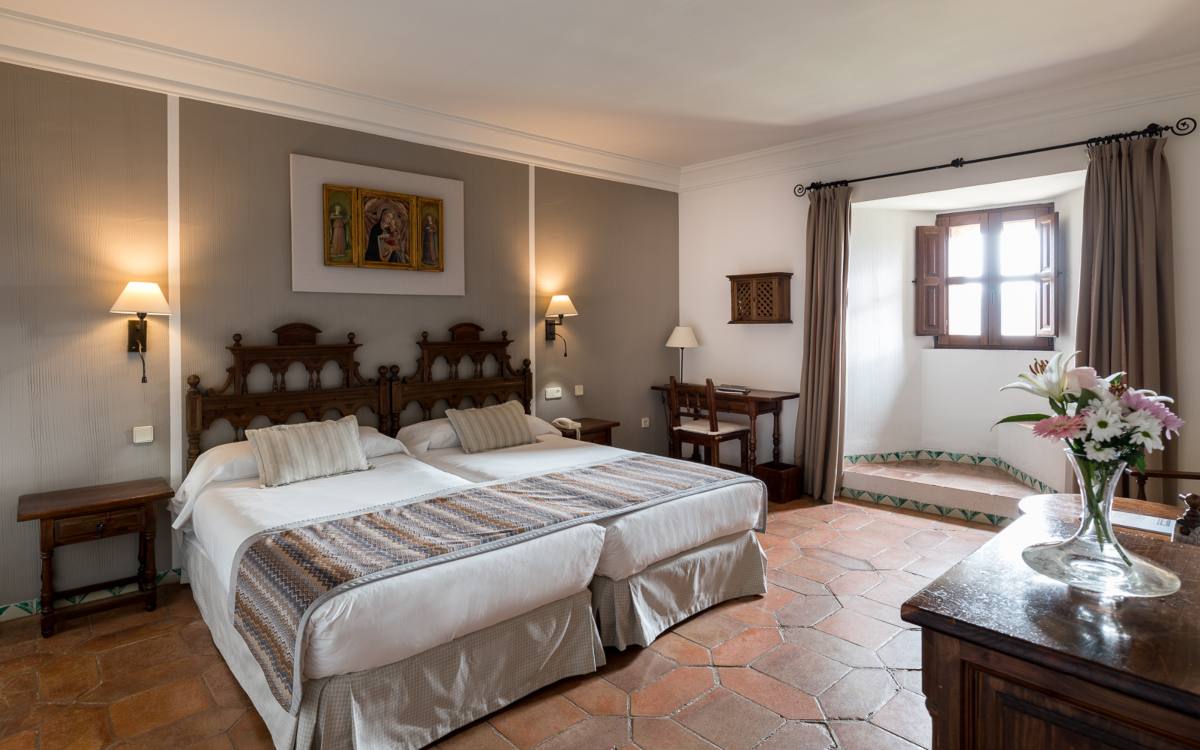 Habitación Parador Sigüenza Foto: Paradores