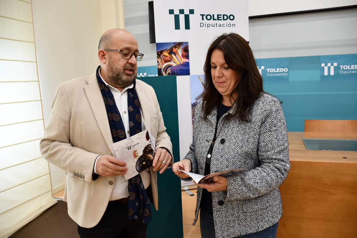 Tomás Arribas y Amelia Guzmán presentaron las Jornadas Romanas de Carranque.