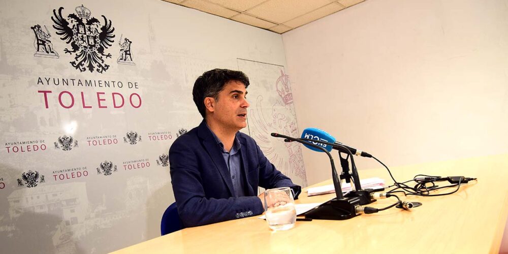El portavoz del gobierno de Toledo, Juan José Alcalde. Foto: ENCLM/Rebeca Arango