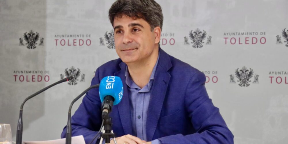 El portavoz del gobierno de Toledo, Juan José Alcalde. Foto: Ayuntamiento de Toledo