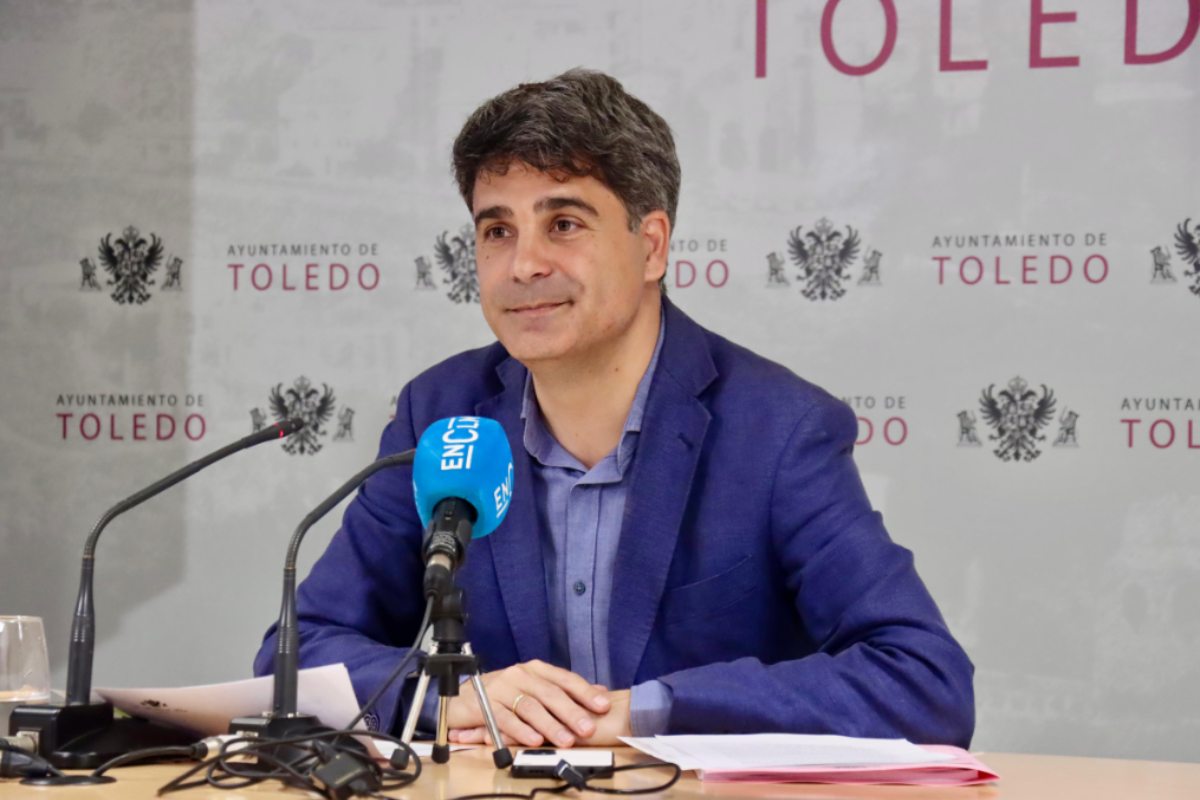El portavoz del gobierno de Toledo, Juan José Alcalde. Foto: Ayuntamiento de Toledo