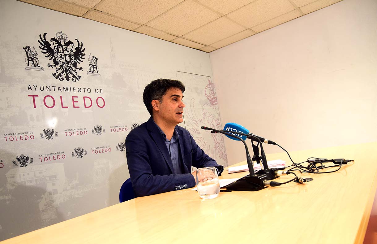 El portavoz del gobierno de Toledo, Juan José Alcalde. Foto: ENCLM/Rebeca Arango