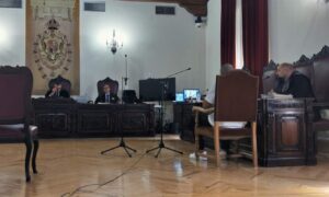 Un momento del juicio en la Audencia Provincial de Toledo.