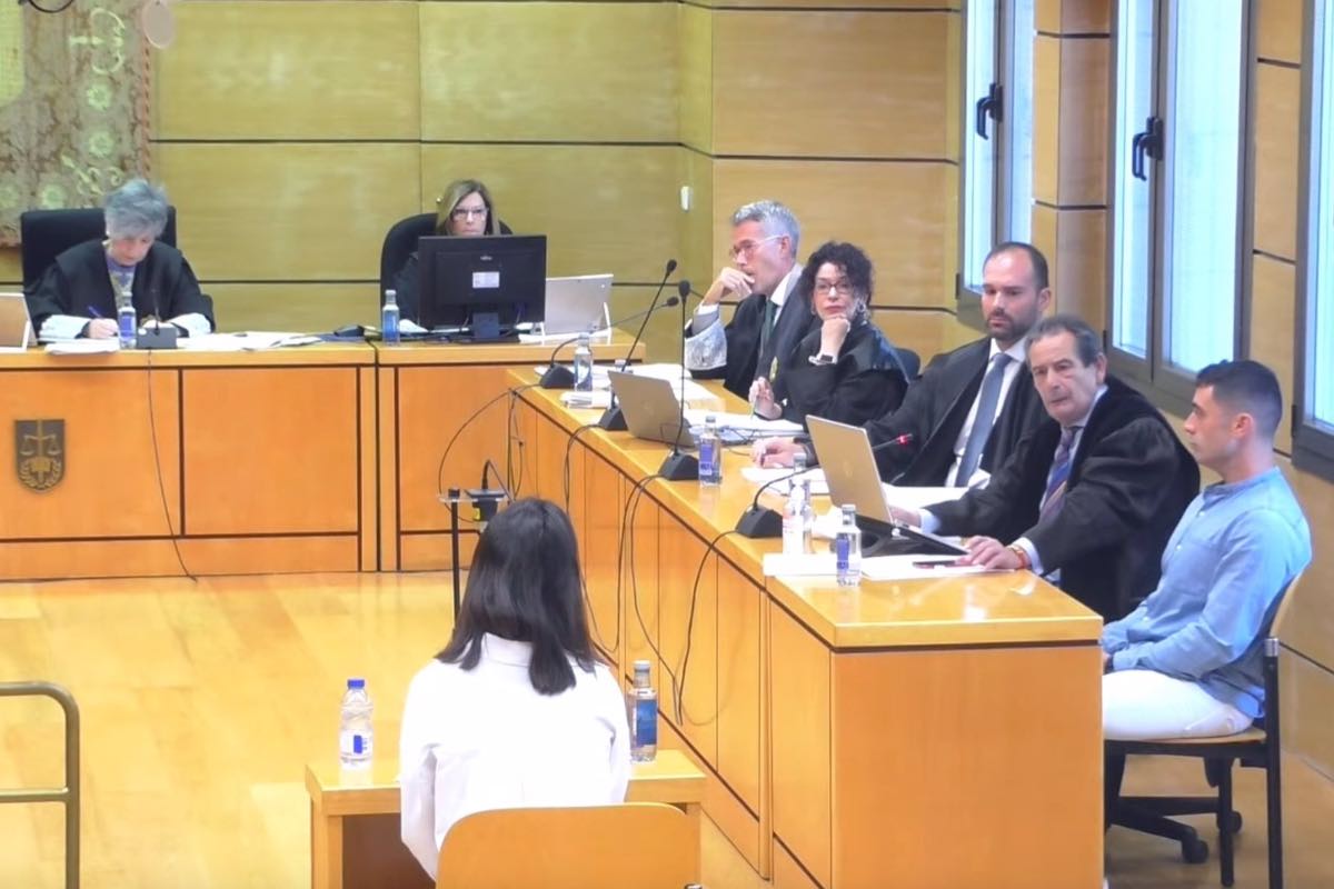 Comparecencia de la hermana de la víctima de violencia machista asesinada en enero de 2023 en Piedrabuena. Foto: Europa Press