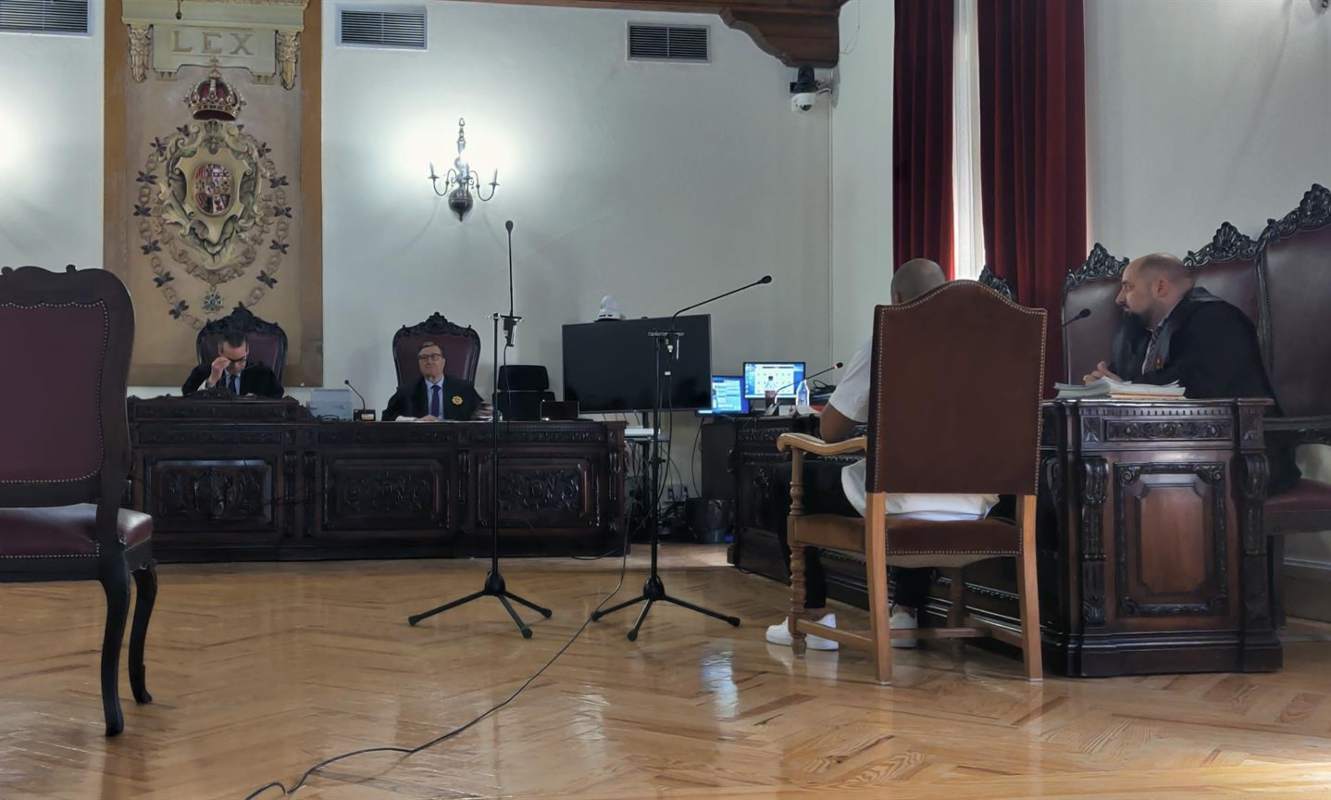 Un momento del juicio en la Audencia Provincial de Toledo.