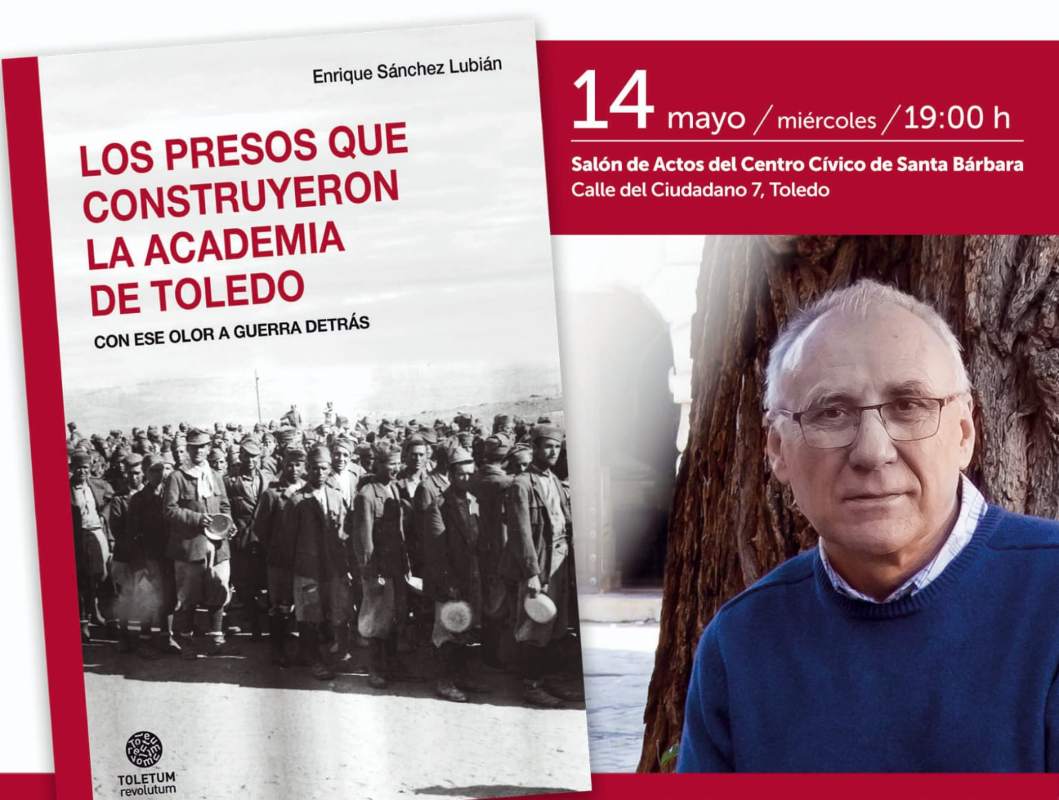 Enrique Sánchez Lubián presenta su libro.