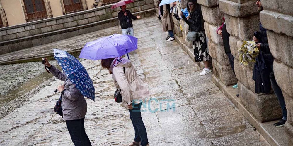 Imagen de lluvias en Toledo. Rebeca Arango.