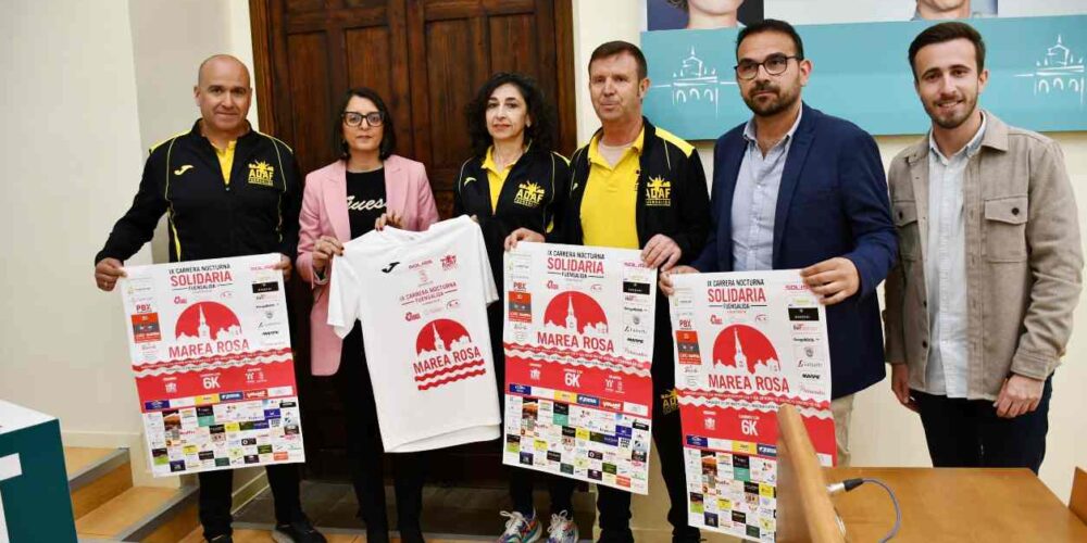 Presentación de la carrera nocturna solidaria de Fuensalida.