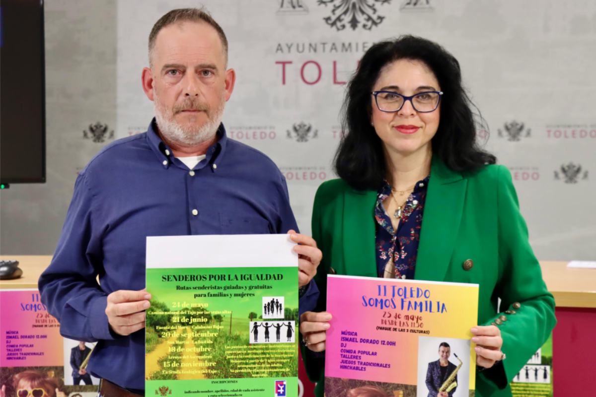 Presentación del programa 'Senderos por la Igualdad'. Foto: Ayuntamiento de Toledo