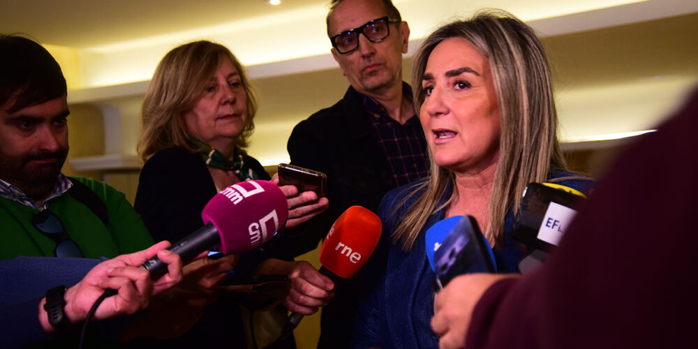La delegada del Gobierno en Castilla-La Mancha, Milagros Tolón.