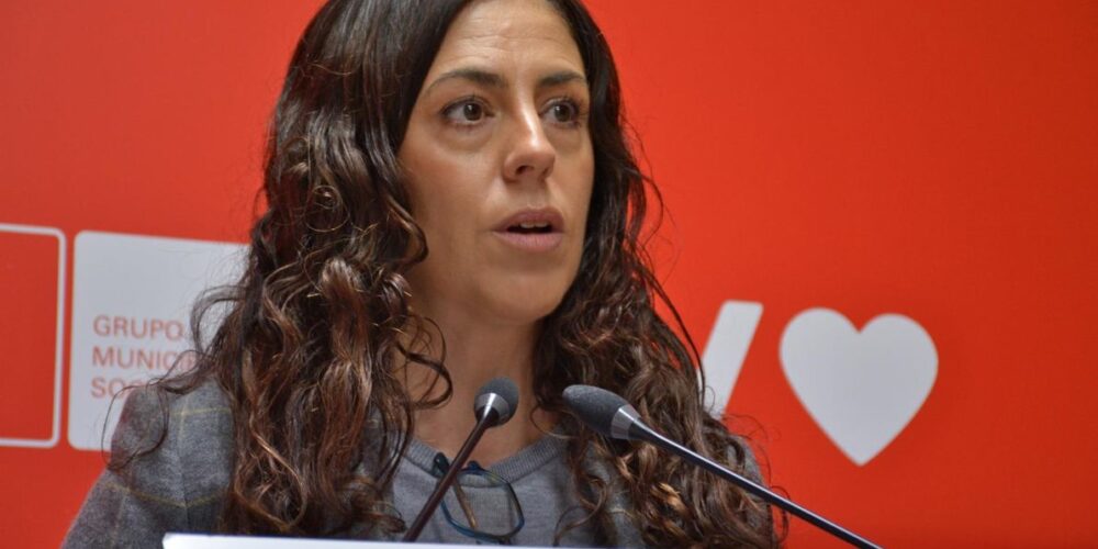 La portavoz del Grupo Municipal Socialista en Toledo, Noelia de la Cruz.