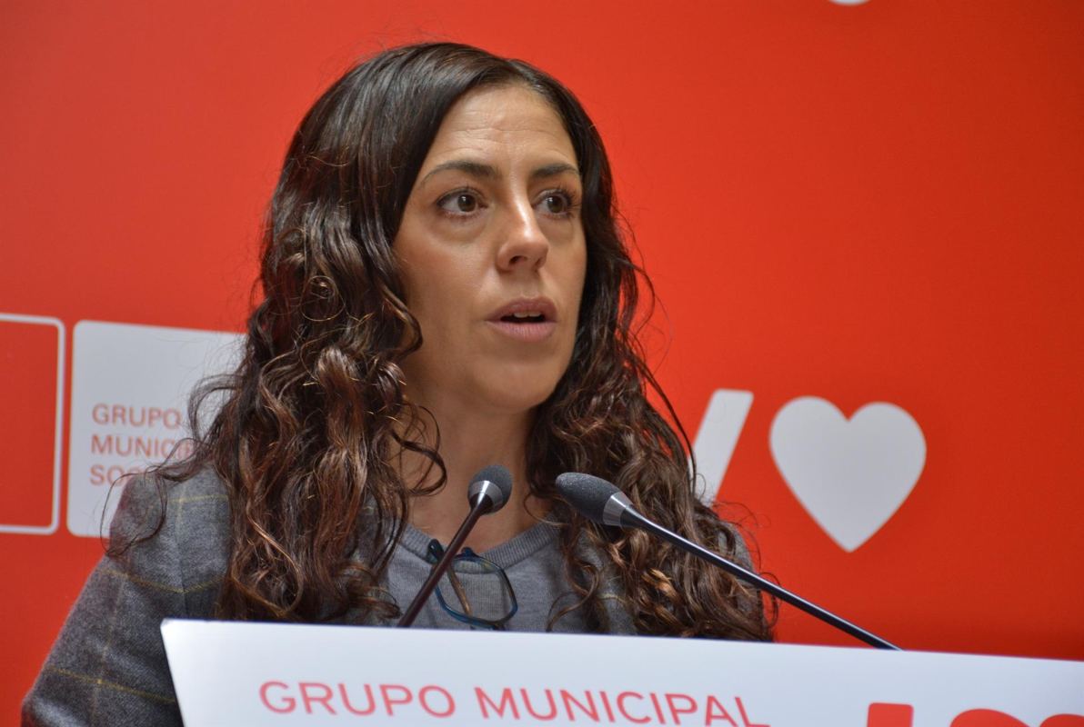 La portavoz del Grupo Municipal Socialista en Toledo, Noelia de la Cruz.