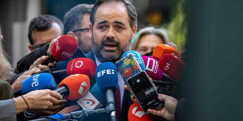 El presidente del PP de Castilla-La Mancha, Paco Núñez.