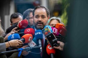 El presidente del PP de Castilla-La Mancha, Paco Núñez.