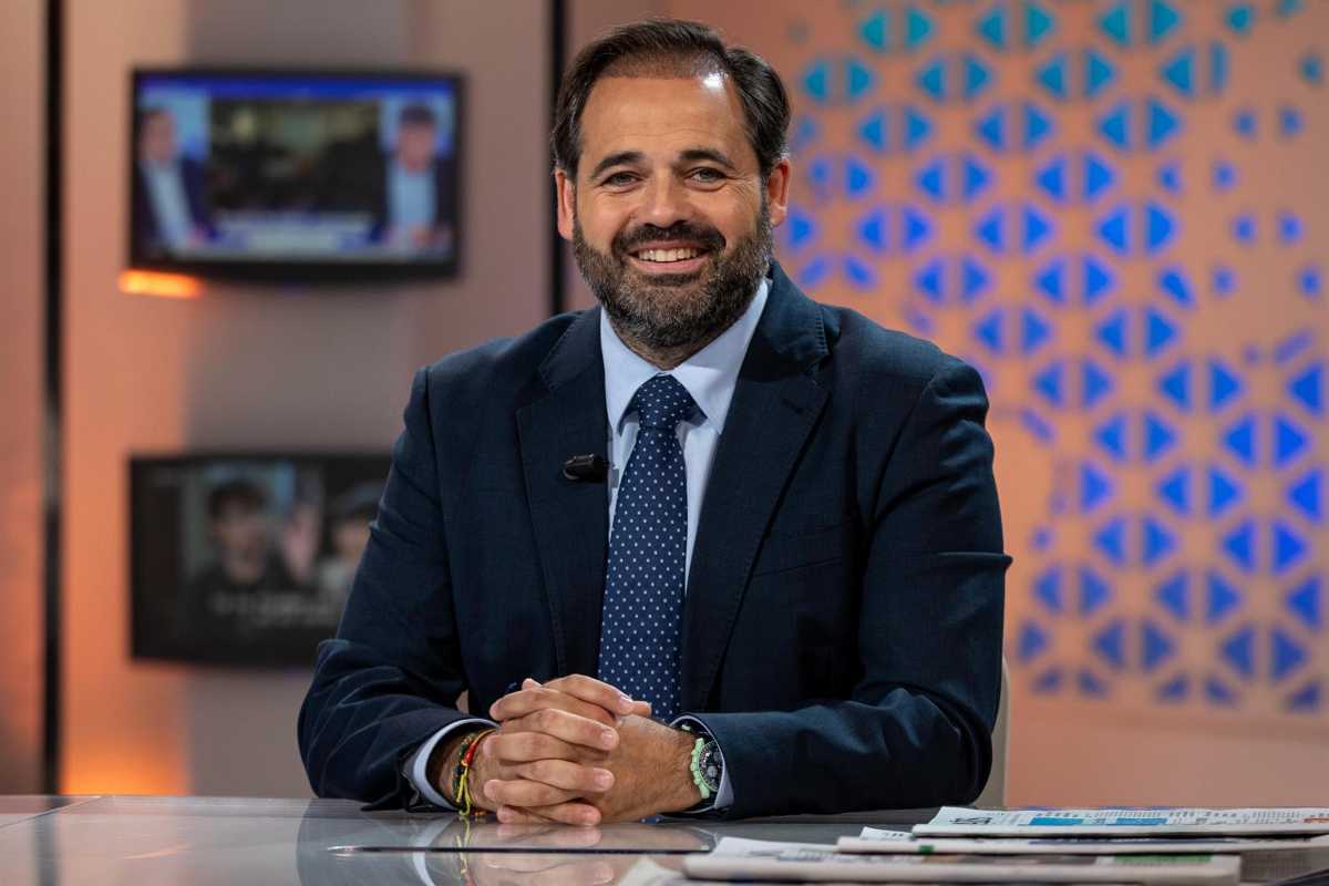 Paco Núñez, durante la entrevista.
