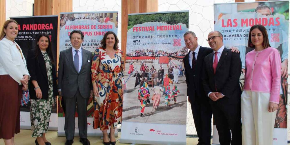 Castilla-La Mancha se promociona en la Expo de Osaka.