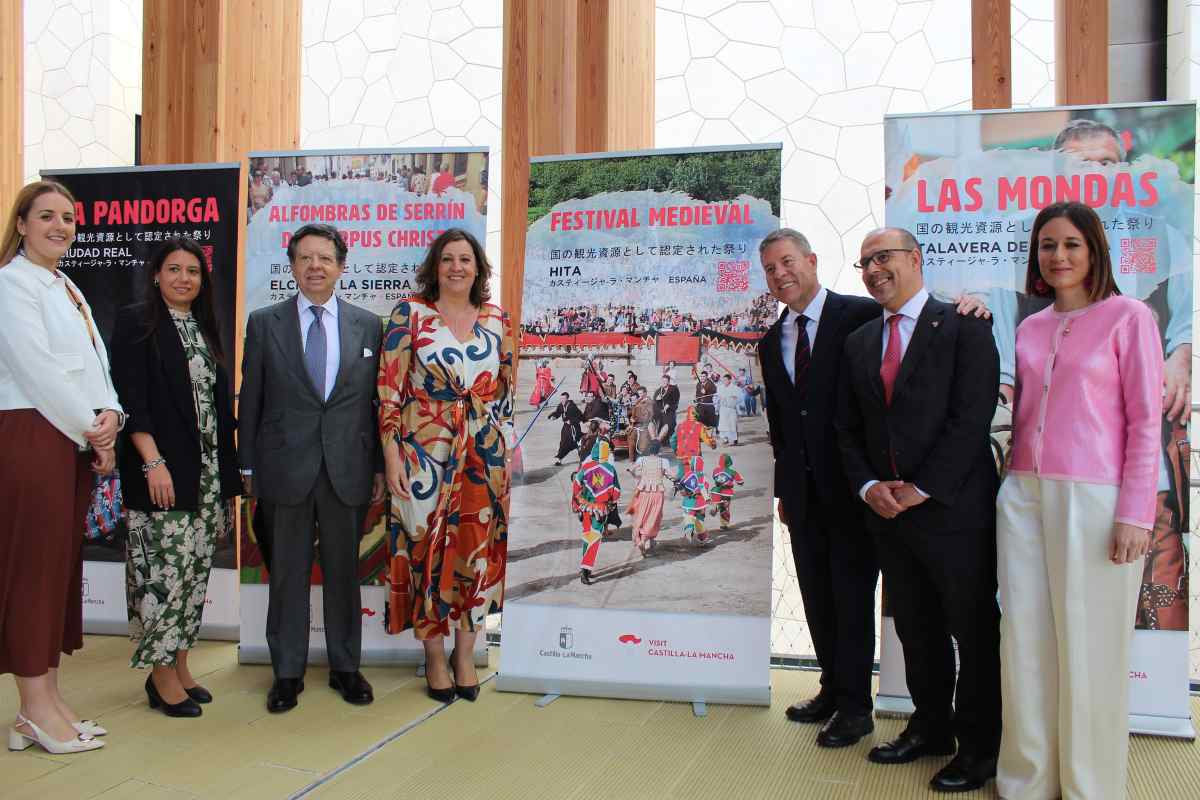 Castilla-La Mancha se promociona en la Expo de Osaka.