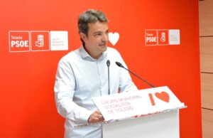 El viceportavoz del Grupo Municipal Socialista en Toledo, Pablo García.