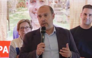 Pablo Bellido, secretario general del PSOE de Guadalajara y presidente de las Cortes de Castilla-La Mancha.