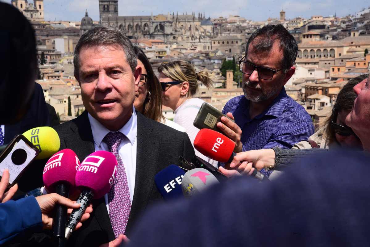 El presidente de Castilla-La Mancha, Emiliano García-Page. Imagen: Rebeca Arango.