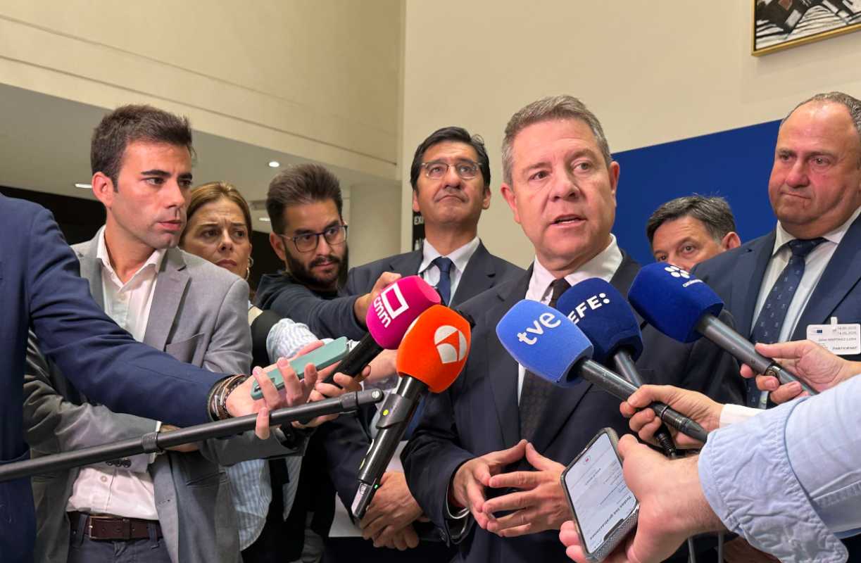 El presidente de Castilla-La Mancha, Emiliano García-Page.