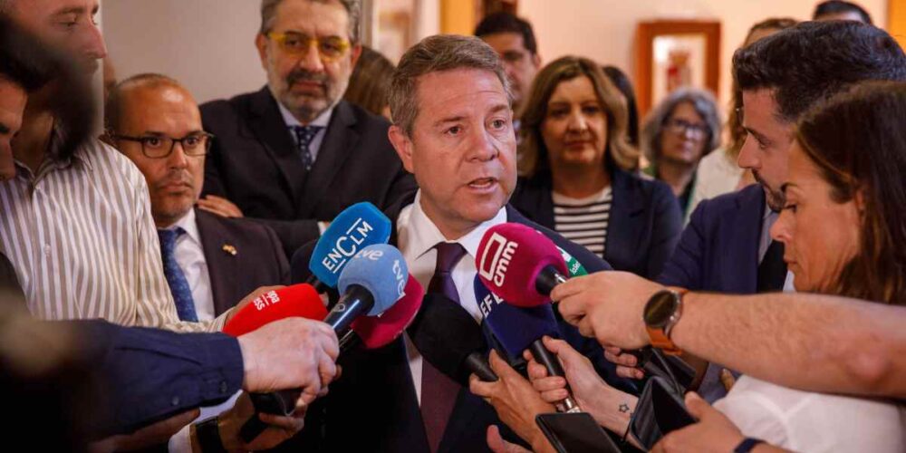 El presidente de Castilla-La Mancha, Emiliano García-Page.