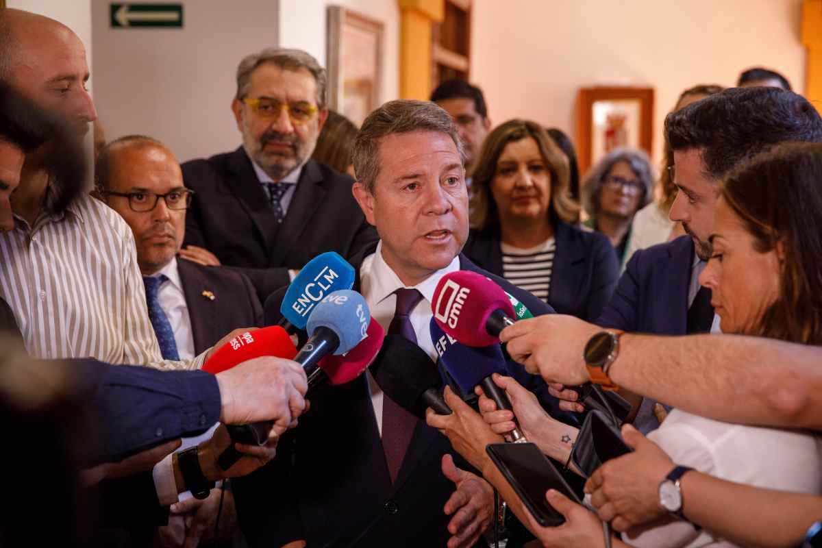 El presidente de Castilla-La Mancha, Emiliano García-Page.