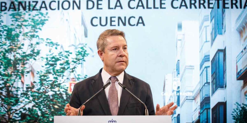 El presidente de Castilla-La Mancha, Emiliano García-Page.
