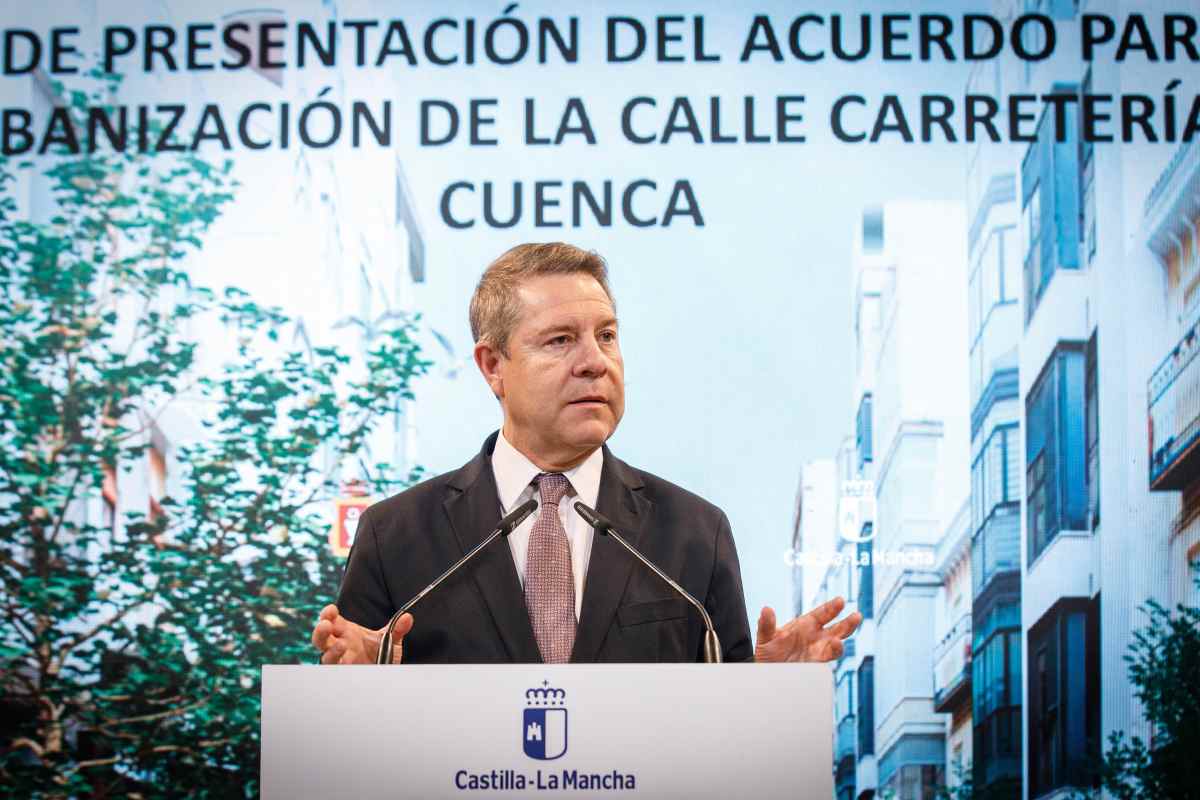 El presidente de Castilla-La Mancha, Emiliano García-Page.