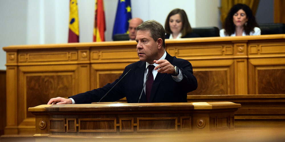 El presidente de Castilla-La Mancha, Emiliano García-Page. Foto: Rebeca Arango.